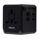 Travel Adapter Yesido MC-10 Type-C (UK/EU/US/AUS) black