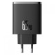МЗП Baseus Cube Pro Fast Charger 65W (2 Type-C + USB) black 2003000212709 6932172641474