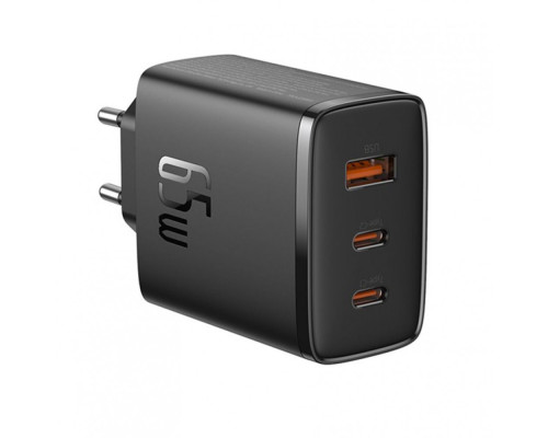 МЗП Baseus Cube Pro Fast Charger 65W (2 Type-C + USB) black 2003000212709 6932172641474