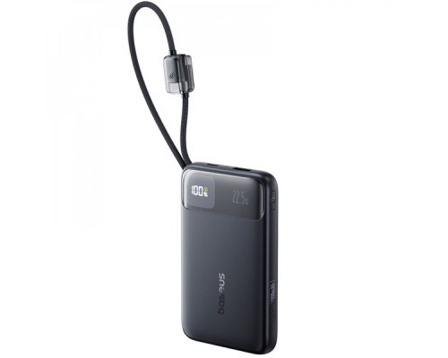 Портативна Батарея Baseus EnerFill FC11 Digital Display 10000mAh 22.5W black 2003000298383 6932172699840