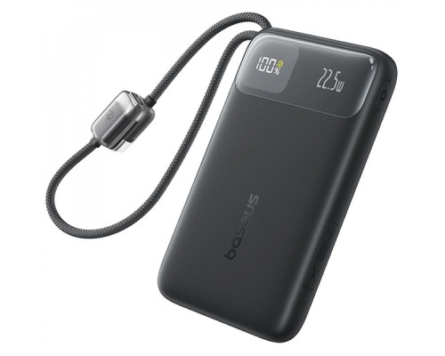 Портативна Батарея Baseus EnerFill FC11 Digital Display 10000mAh 22.5W black 2003000298383 6932172699840