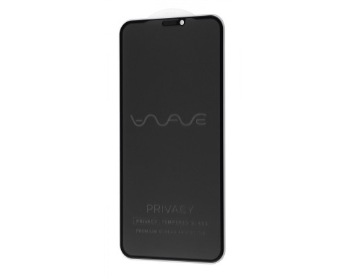 Захисне скло WAVE Privacy iPhone X/Xs/11 Pro black