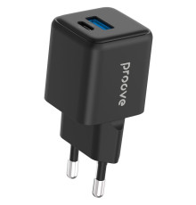 МЗП Proove Pocket GaN Plus 25W (Type-C + USB) black 2003000184990 6901117442834