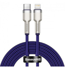 Кабель Baseus Cafule Metal Type-C to Lightning PD 20W (2m) purple