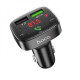 АЗП Hoco FM Launcher E59 Promise QC3.0 2USB black