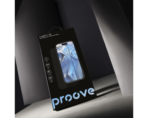 Захисне скло Proove Clarity AR iPhone 14 Pro/15/16 black 2003000199628 6901131892929