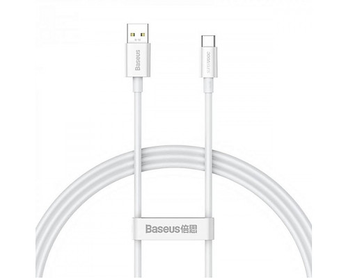 Кабель Baseus Superior Series Fast Charging Data Type-C 100W (1,5m) white 2001001314798 6932172631963