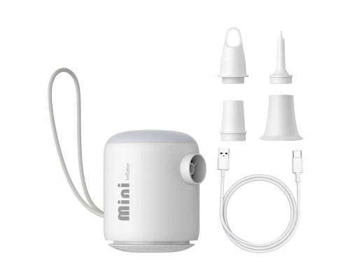 Портативний насос Baseus PocketGo Portable Air Pump white 2001001727512 6932172635008