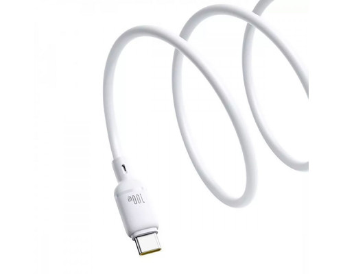 Кабель Baseus Silky Fast Charging Type-C 3A (1m) white 2003000288773 6932172692605