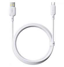 Кабель Baseus Silky Fast Charging Type-C 3A (1m) white 2003000288773 6932172692605