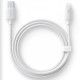 Кабель Baseus Foamed Silicone Fast Charging Lightning 2.4A (1m) white 2003000288858 6932172693756