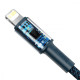 Кабель Baseus High Density Braided Type-C to Lightning PD 20W (1m) blue