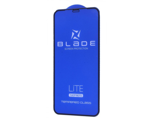 Захисне скло BLADE LITE Series Full Glue iPhone 12/12 Pro без упаковки black