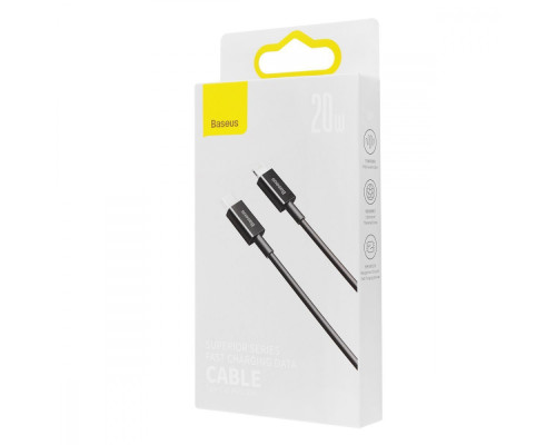 Кабель Baseus Superior Series Fast Charging Type-C to Lightning PD 20W (1m) red