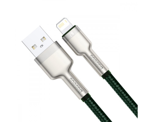 Кабель Baseus Cafule Metal Lightning 2.4A (1m) red