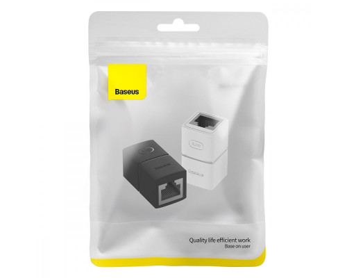 RJ45 конектор Baseus AirJoy Series Network Cable Connector (2шт/уп) black