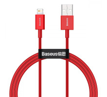 Кабель Baseus Superior Series Fast Charging Lightning 2.4A (1m) red