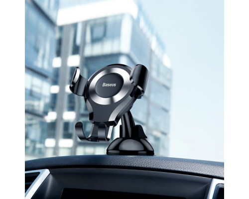 Автомобільний тримач Baseus Osculum Type Gravity Car Mount red