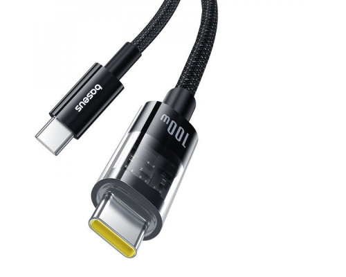 Кабель Baseus Gem Fast-Charging Type-C to Type-C 100W 2m blue