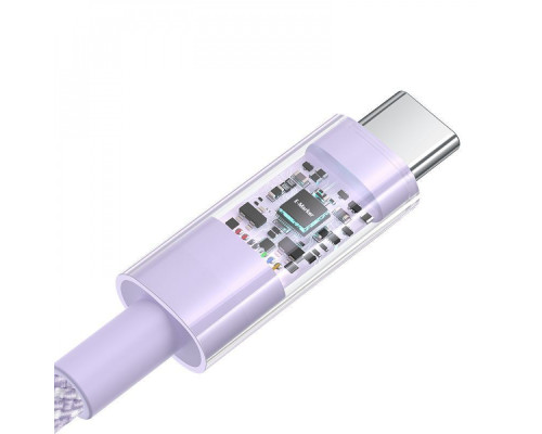 Кабель Baseus Gem Fast-Charging Type-C to Type-C 100W 2m blue