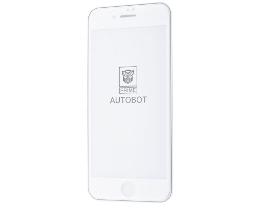 Захисне скло PRIME AUTOBOT iPhone 7/8/SE 2 white