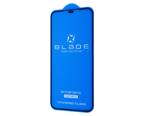 Захисне скло BLADE ANTISTATIC Series Full Glue iPhone 12 Pro Max black