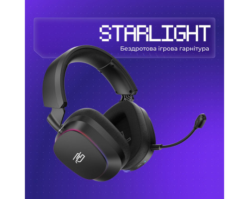Бездротова ігрова гарнітура Proove Gaming Starlight (APP) white/purple 2003000347494 6901115730308
