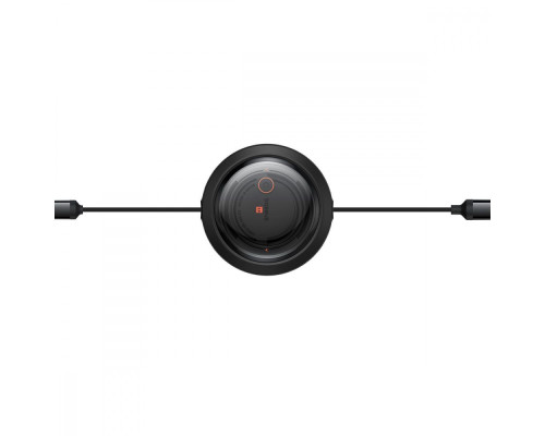 Кабель Baseus Free2Draw Retractable Crystal 3-in-1 (Micro USB+Lightning+Type-C) 100W (1.1m) black 2003000212587 6932172656430