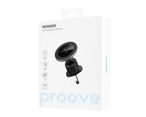 Тримач в машину Proove Ironside Air Outlet Car Mount black