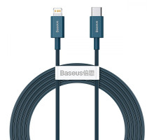 Кабель Baseus Superior Series Fast Charging Type-C to Lightning PD 20W (2m) blue 2001000361281 6953156205376