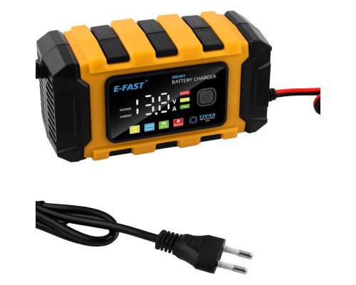 Зарядний пристрій E-Fast TK360 12V/6A CS red 2003000154887