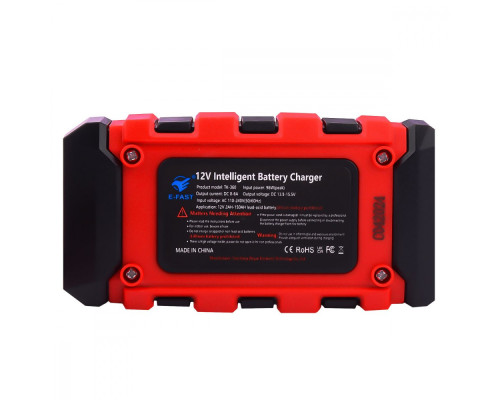Зарядний пристрій E-Fast TK360 12V/6A CS red 2003000154887