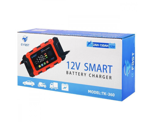 Зарядний пристрій E-Fast TK360 12V/6A CS red 2003000154887