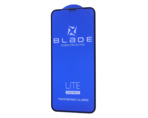 Захисне скло BLADE LITE Series Full Glue iPhone X/Xs/11 Pro без упаковки black 2001001851552