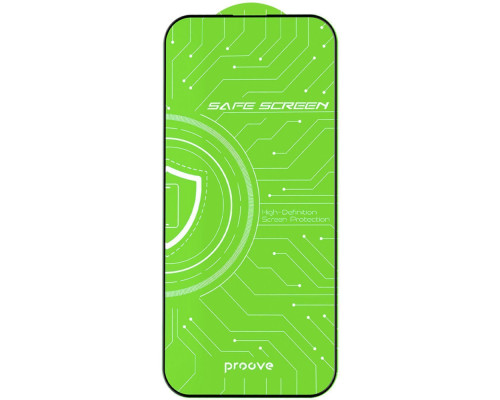 Захисне скло Proove Safe Screen iPhone 15 Pro Max (1pcs) black 2003000303209