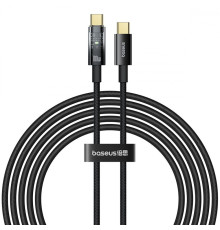 Кабель Baseus Explorer Series Auto Power-Off Type-C to Type-C 100W (1m) black 2003000171662 6932172660611