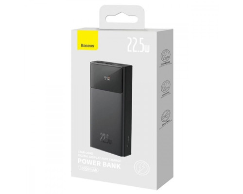 Портативна Батарея Baseus Star-Lord Digital Display 22.5W 10000mAh white 2003000298451 6932172628697