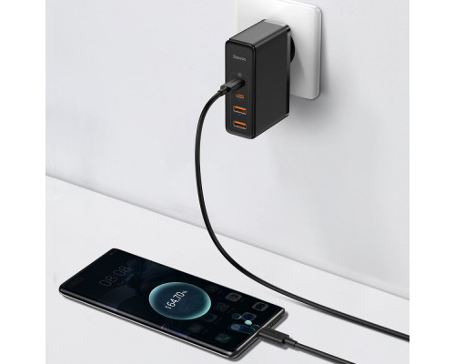 МЗП Baseus GaN2 Pro Quick Charger 100W (2Type-C + 2USB) white