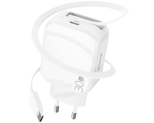 МЗП Proove Fixtape GaN Type-C 30W white 2003000220452 6901116768300