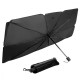 Сонцезахисна парасолька для автомобіля SunShield 126*140*80cm black