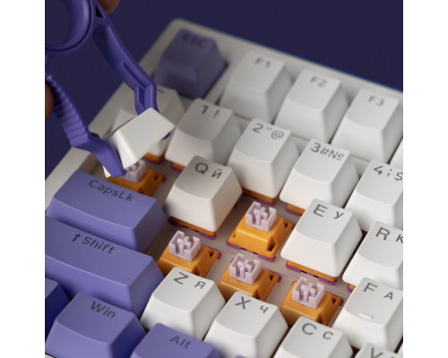 Бездротова клавіатура Proove Gaming Coupe (Ukraine Layout) black/purple 2003000300291 6901114175988