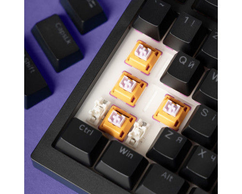 Бездротова клавіатура Proove Gaming Coupe (Ukraine Layout) black/purple 2003000300291 6901114175988