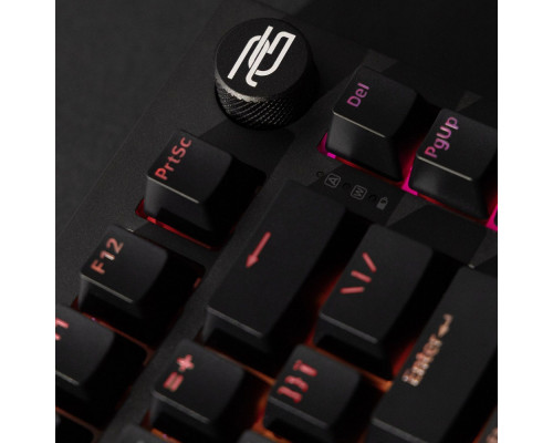 Бездротова клавіатура Proove Gaming Coupe (Ukraine Layout) black/purple 2003000300291 6901114175988