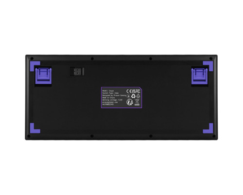 Бездротова клавіатура Proove Gaming Coupe (Ukraine Layout) black/purple 2003000300291 6901114175988