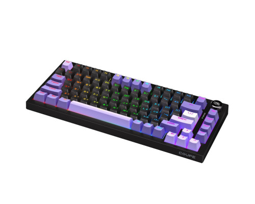 Бездротова клавіатура Proove Gaming Coupe (Ukraine Layout) black/purple 2003000300291 6901114175988