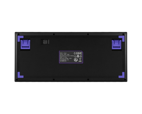 Бездротова клавіатура Proove Gaming Coupe (Ukraine Layout) black/purple 2003000300291 6901114175988