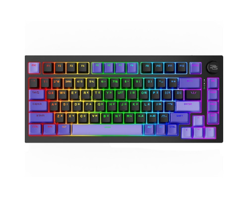 Бездротова клавіатура Proove Gaming Coupe (Ukraine Layout) black/purple 2003000300291 6901114175988