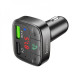 АЗП Hoco FM Launcher E59 Promise QC3.0 2USB black