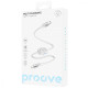 Кабель Proove Multi Charging Type-C to Lightning 27W white 2003000206425 6901113651711