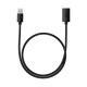 Кабель Baseus AirJoy Series USB(male) to USB(female) (0.5m) black 2001001041670 6932172629656